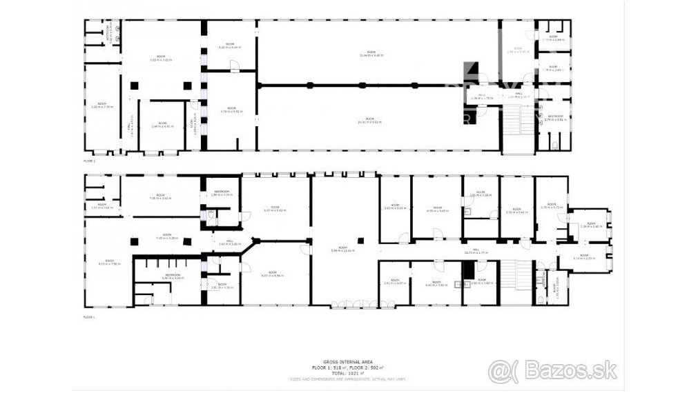 Trojpodlažná budova na podnikanie