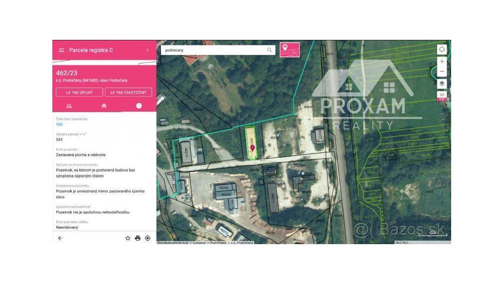 Trojpodlažná budova na podnikanie