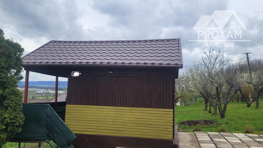 Ponúkame na predaj záhradku a peknú chatku v Lučenci časť Opatová