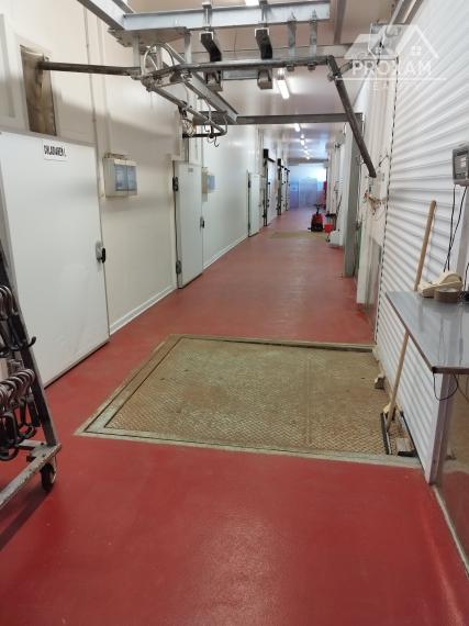 PROXAM reality ponúkame na predaj alebo prenájom komerčný objekt -  vhodný na mäso výrobu, rozrábku mäsa, chladenie, mrazenie, skladové priestory a priľahlý veľký pozemok.