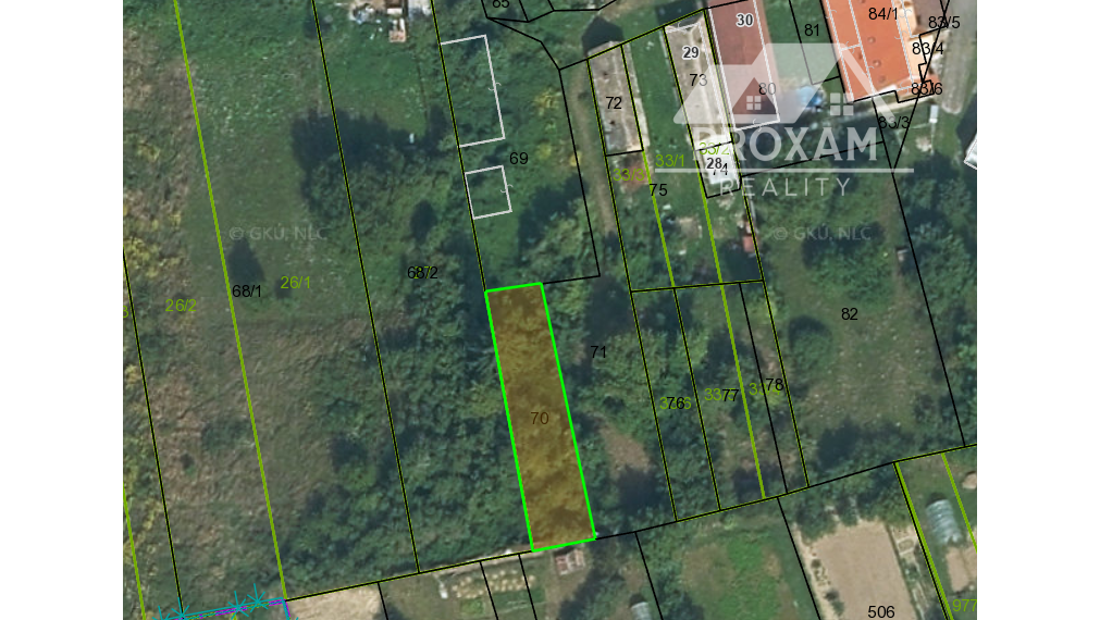 Na predaj pozemok vhodný na výstavbu domu, chaty, rekreačné účely.