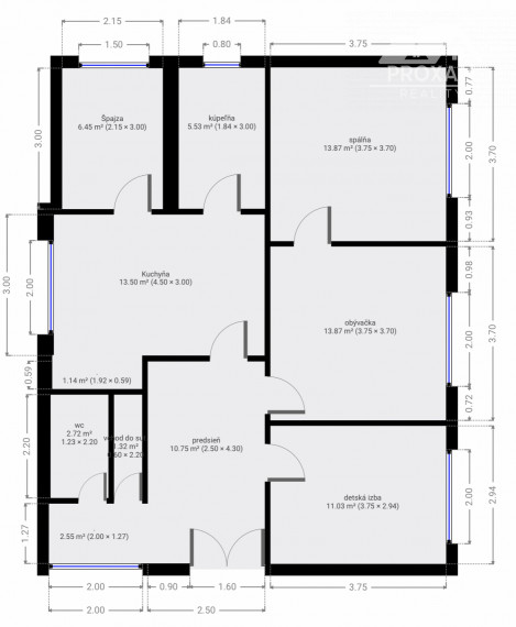 Predaj rodinného domu v obci Divín s výhľadom na hrad