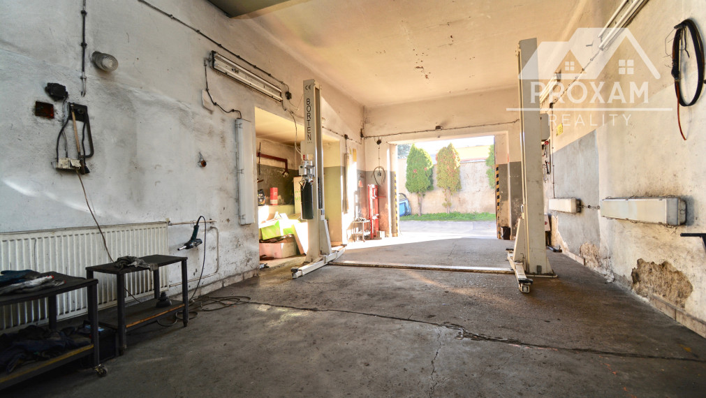 Na predaj zabehnutý autoservis v Lučenci