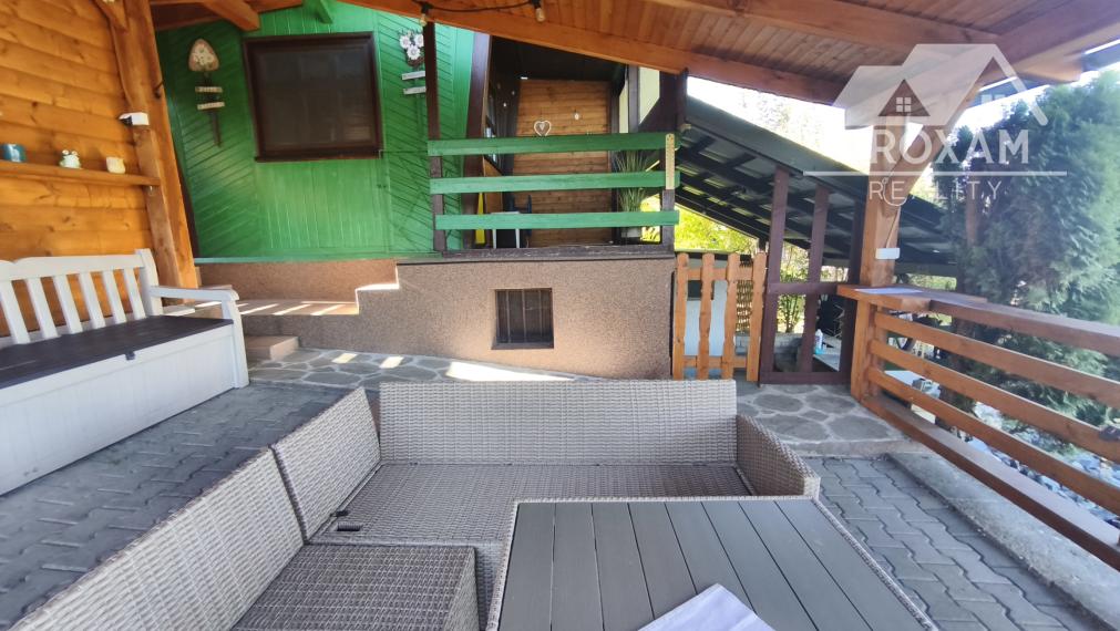 Rekreačná CHATKA v záhradkárskej oblasti nad kúpaliskom