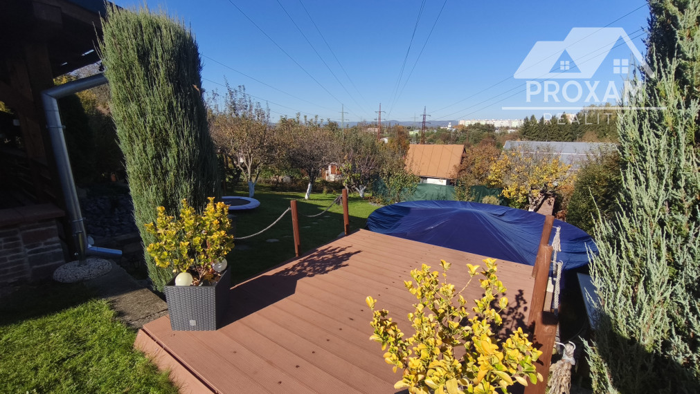 Rekreačná CHATKA v záhradkárskej oblasti nad kúpaliskom