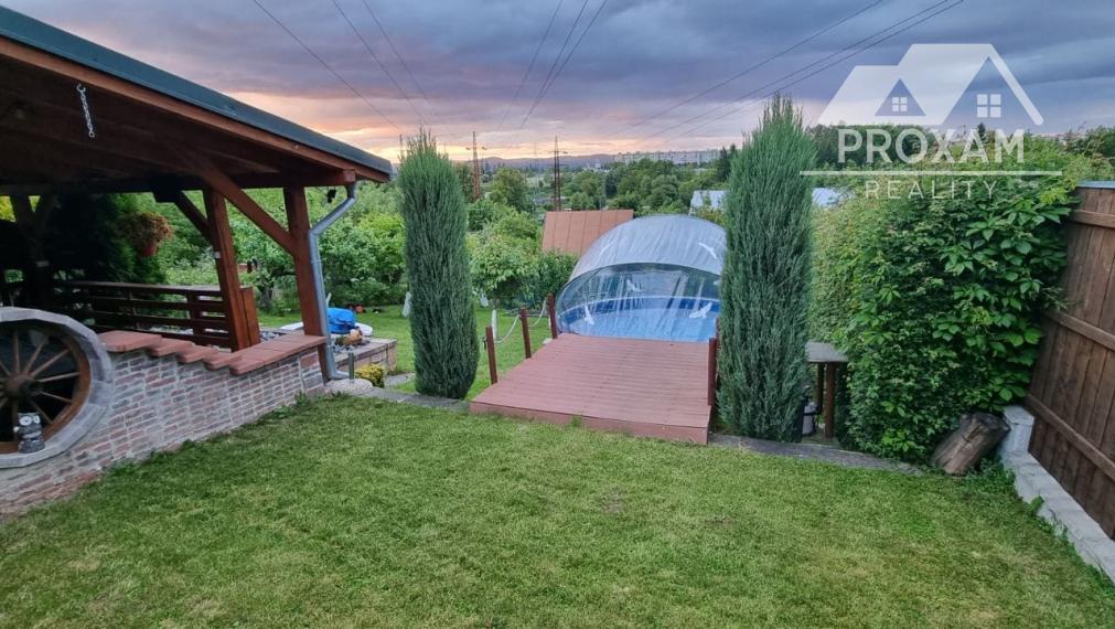 Rekreačná CHATKA v záhradkárskej oblasti nad kúpaliskom