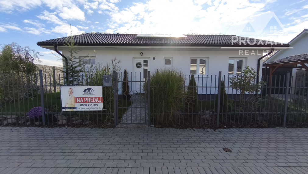 Na predaj nízkoenergetický 3-izbový rodinný dom Lučenec