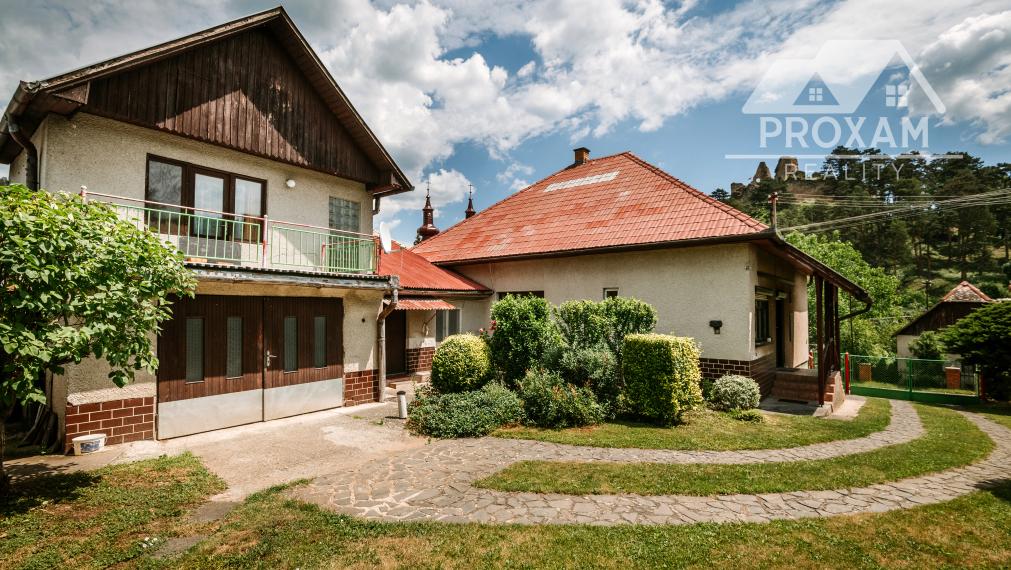Predaj rodinného domu v obci Divín s výhľadom na hrad