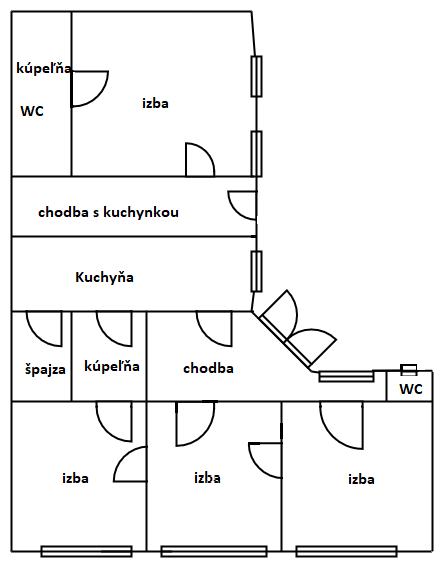Ponuka na predaj: Rodinný dom v širšom centre mesta Lučenec