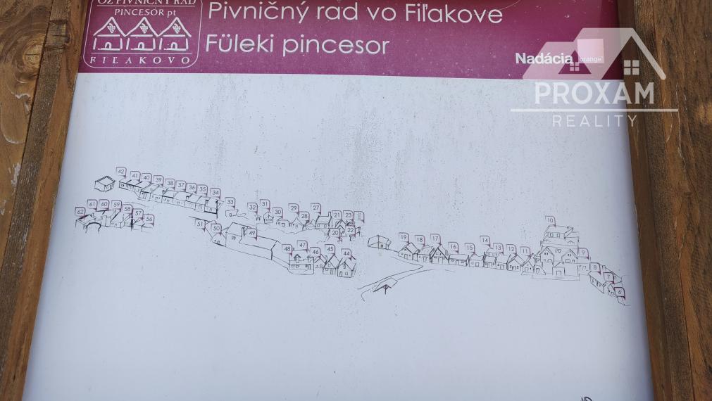 Vínna pivnica v meste Fiľakovo