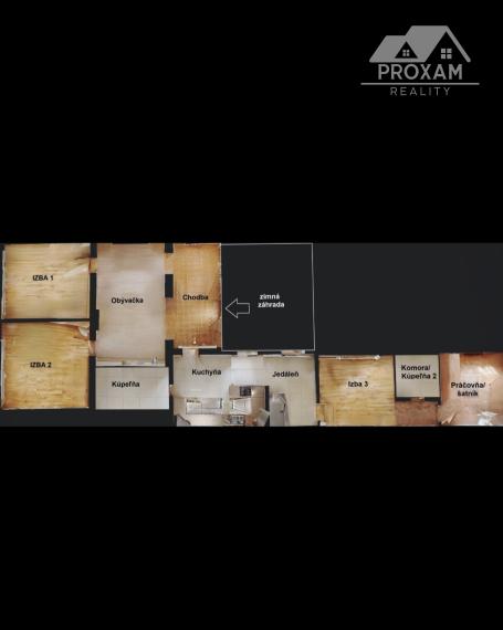 PREDAJ 4- izbový rodinný dom s garážou, záhradou...