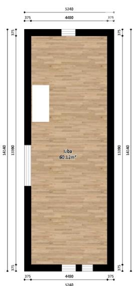 Dom/rekreačná chata Suché Brezovo