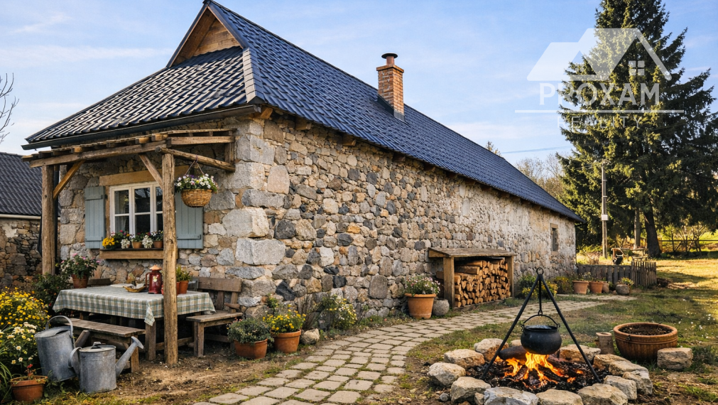 Čiastočne prerobený vidiecky dom/chata vo Veľkom Lome