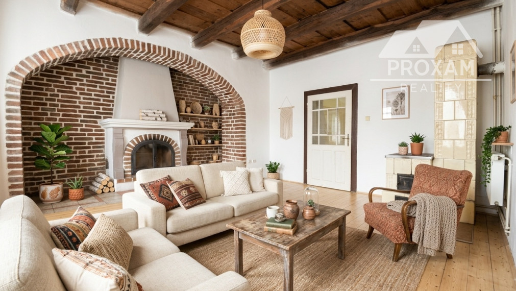 Dom s veľkorysým pozemkom a vlastným ovocným sadom