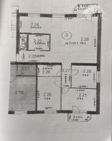 Jedinečný 4- izbový byt s výmerou 100 m2 - len jeden taký v Lučenci