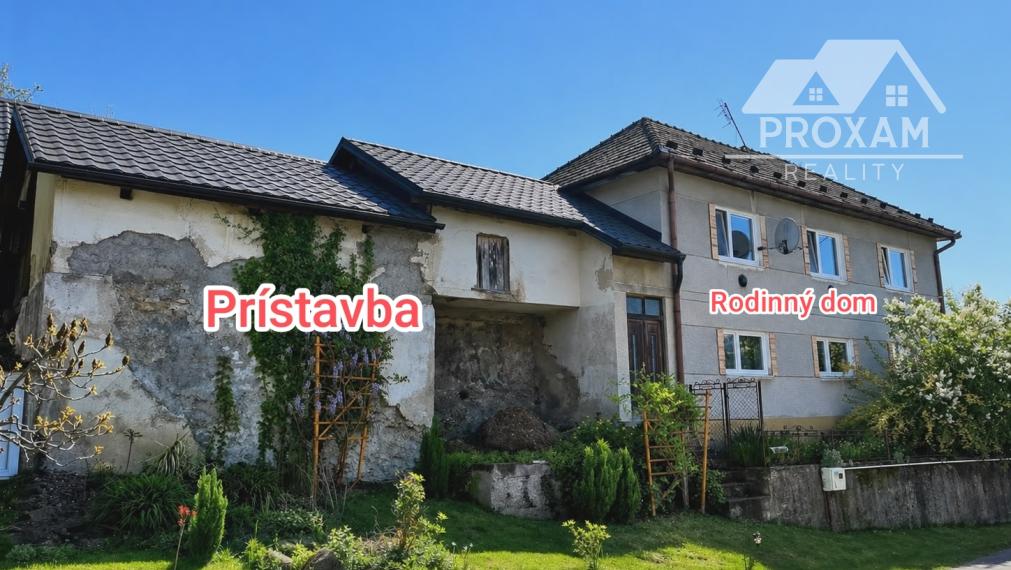 Predaj, rodinný dom v dedinke Hradište, okres Poltár