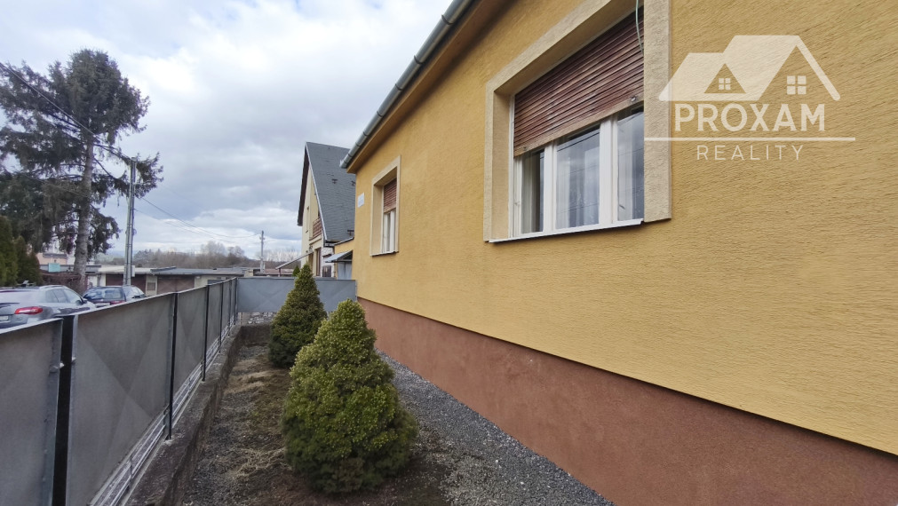 Na predaj prízemný 2-izbový rodinný dom v tichej lokalite