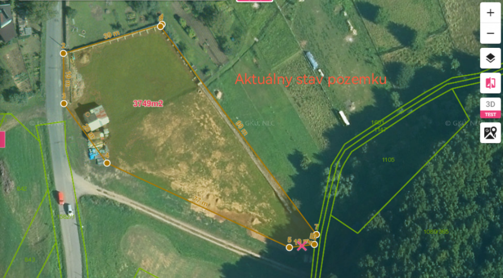 Predaj,stavebný pozemok v obci Cinobana,okres Poltár