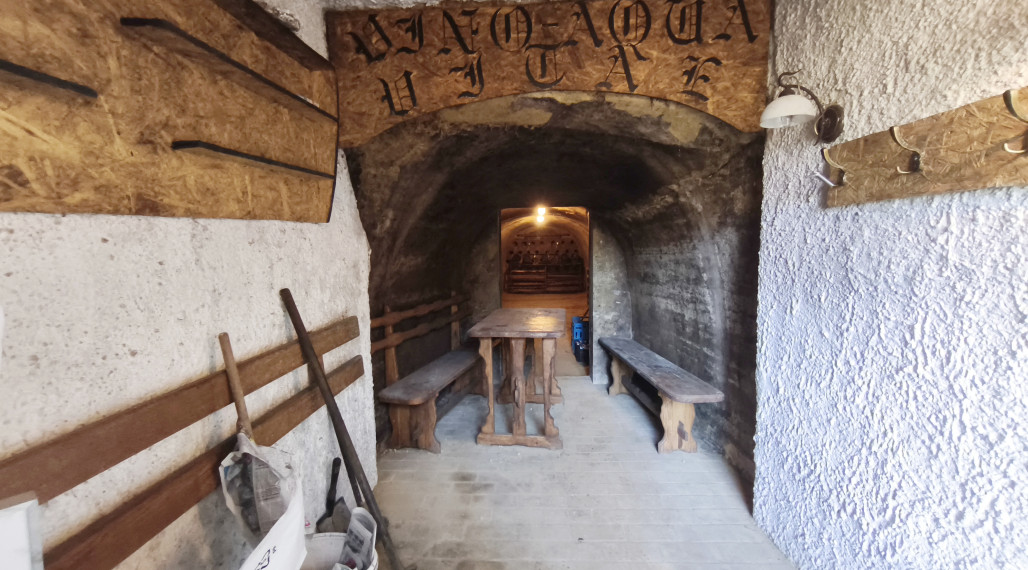 Vínna pivnica v meste Fiľakovo