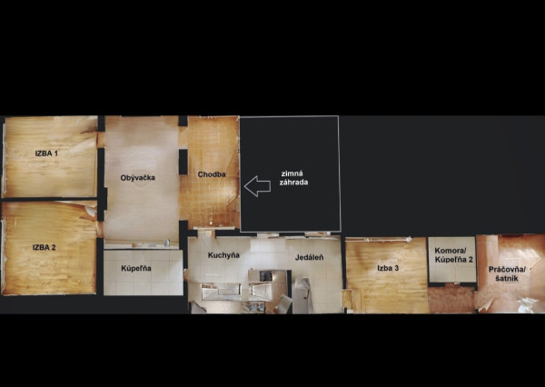 PREDAJ 4- izbový rodinný dom s garážou, záhradou...