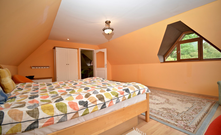 Na predaj štýlový rodinný dom s rozľahlým pozemkom 4 500 m² v obci Ľuboreč - fotografia 16